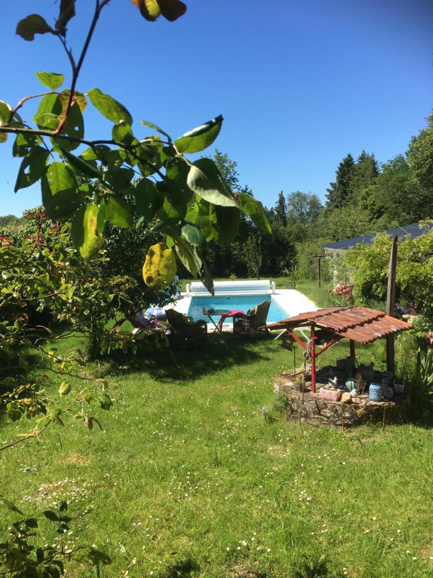 Chambre Au Jardin Tente De Charme Eguzon-Chantome Exterior foto